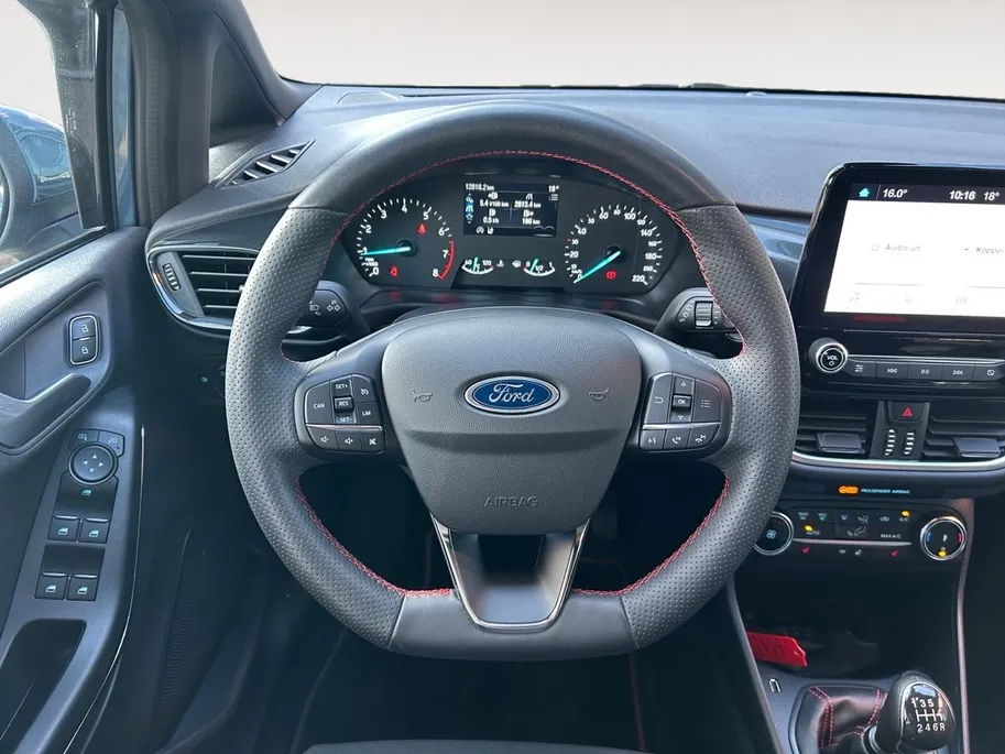 Ford Fiesta 1.0 EcoBoost Hybrid ST-Line |Stuur/Stoel/Vooruit verwarming | Apple Carplay/Android Auto | LED Koplampen | keyless start |