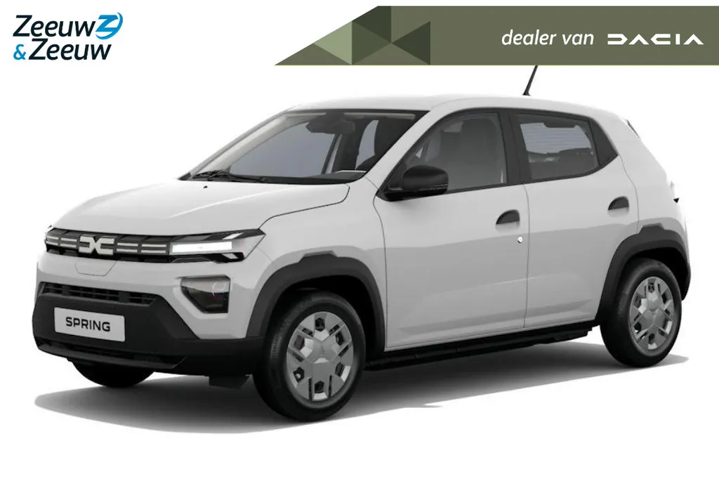 Dacia Spring Essential 70 | Alleen uit voorraad leverbaar! | Vraag naar de voorraad | 3 jaar garantie tot 60.000km | Financier vanaf 2,9 % rente |