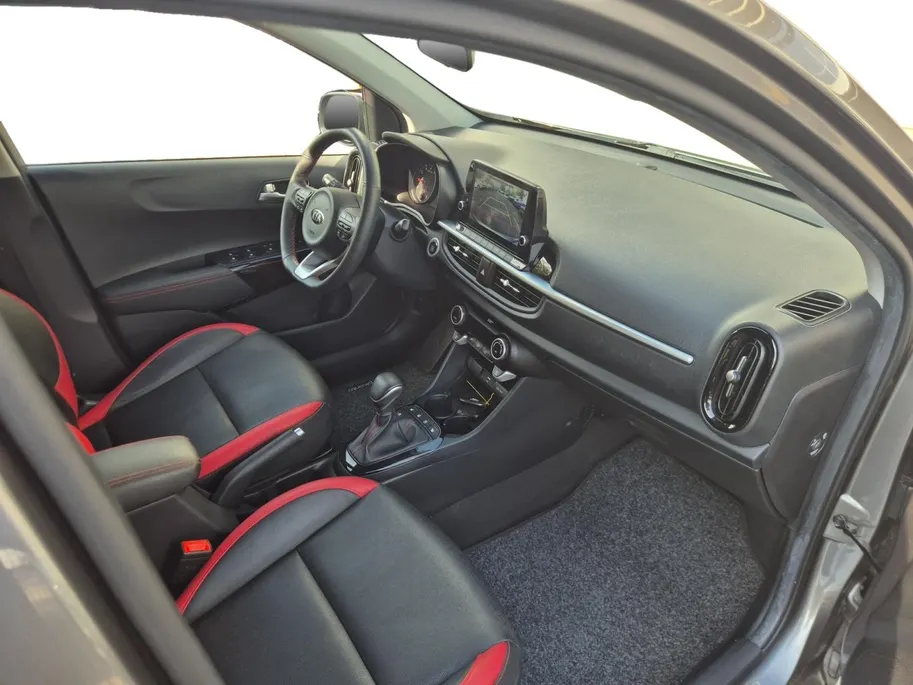 Kia Picanto 1.0 DPi GT-Line | Cruise Control | Climate Control | Camera | Navigatie | Lederen Bekleding | Stoelverwarming | Stuurverwarming |