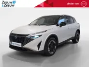Nissan QASHQAI N-Connecta 158PK AUTOMAAT | Navigatie | Google Built-in | Apple Carplay & Android Auto | Pro Pilot (Adaptive Cruise Control) | Climate Control | 360 camera | Panorama dak | Parkeersensoren voor & achter |