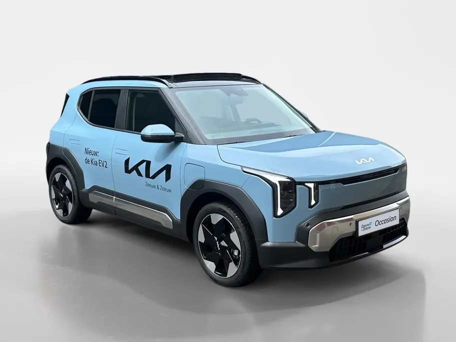Kia EV2 Plus Advanced 42.2 kWh Panorama dak | Harman & Kardon | Navigatie | Stoel & stuurverwarming | Fabrieksgarantie t/m 5-6-2033 +3x 1 jaar* | NAP