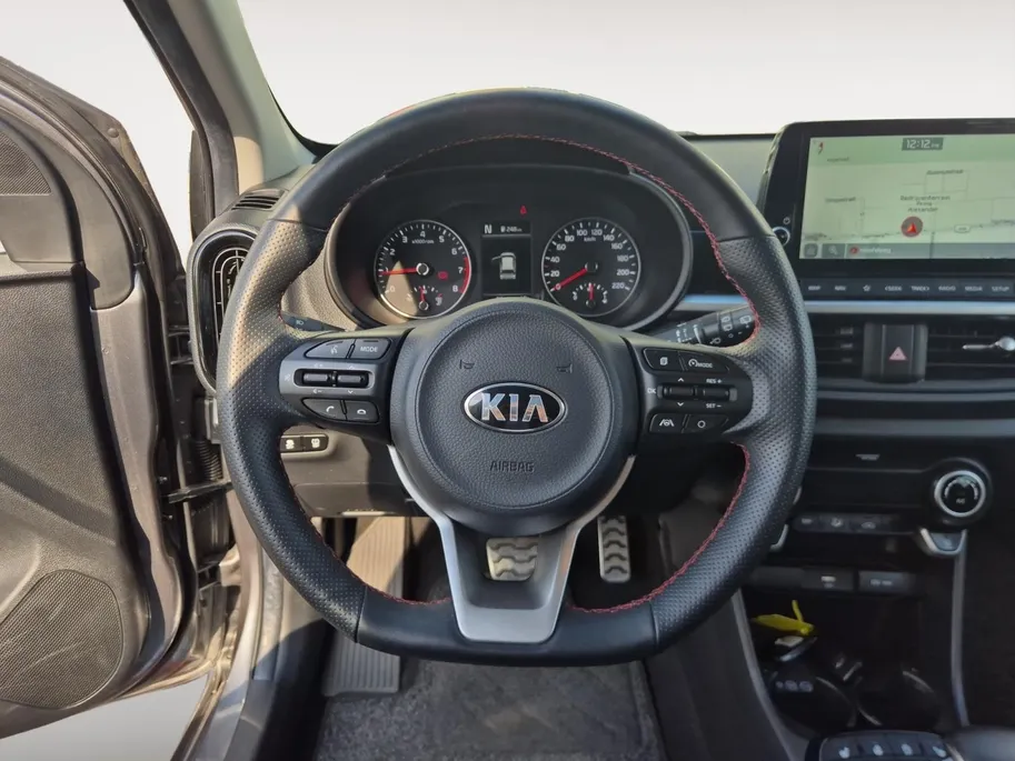 Kia Picanto 1.0 DPi GT-Line | Cruise Control | Climate Control | Camera | Navigatie | Lederen Bekleding | Stoelverwarming | Stuurverwarming |
