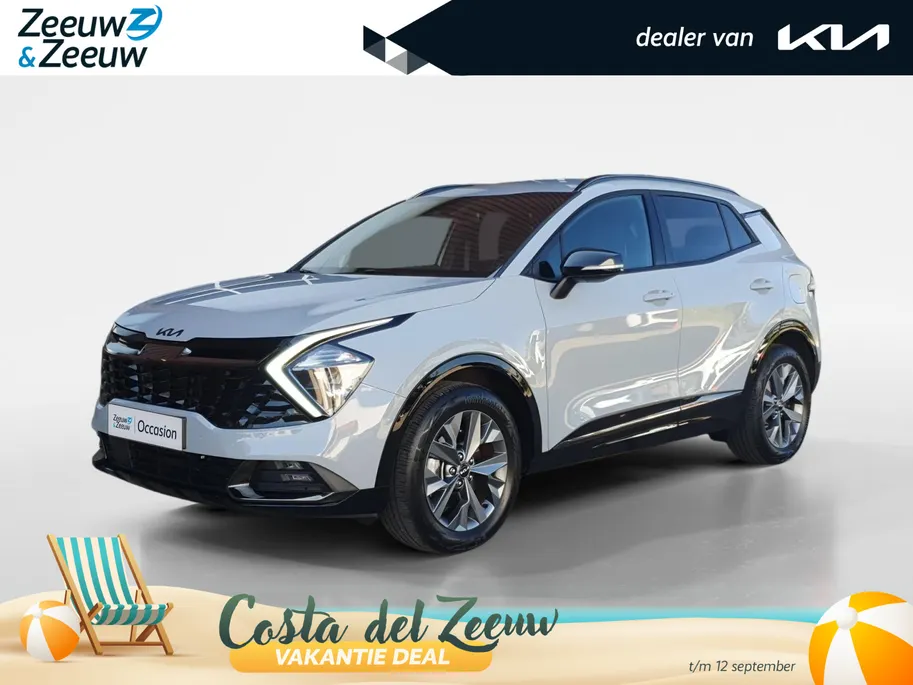 Kia Sportage 1.6T Hybrid Dark Edition | Trekhaak | Lederen bekleding | Stoel en stuurverwarming | Elektrisch verstelbare voorstoelen | Navigatie | Camera |