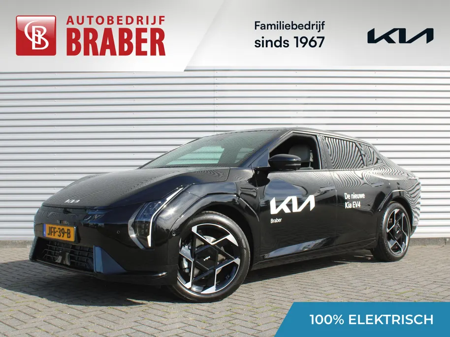 Kia EV4 Fastback GT-PlusLine 81.4 kWh | Schuifdak | Stuur-/stoelverwarming + ventilatie | Camera rondom | Elek. stoelverstelling | Leer | HUD | LED | 19' LM |