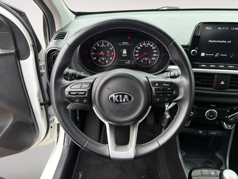 Kia Picanto 1.0 DPi DynamicLine | Airco | Cruise control | Camera | Apple Carplay / Android Auto | Elektrische ramen voor en achter | Lichtmetalen Velgen |