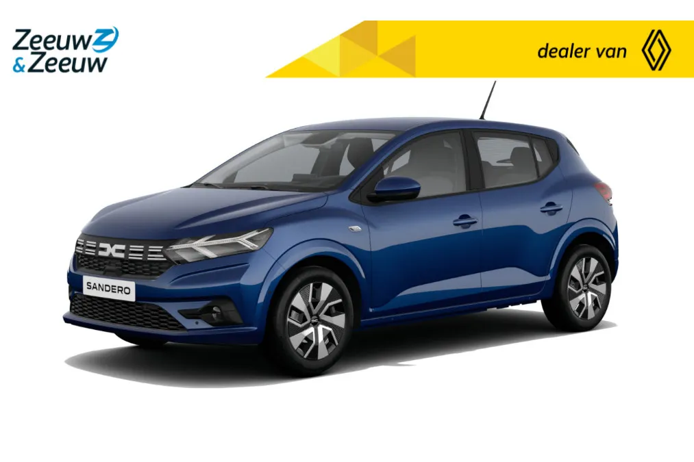 Dacia Sandero TCe 100 Expression uit voorraad met € 1.500,- korting en Gratis 7 jaar garantie tot 140.000km | 1,9% Actiefinanciering i.c.m. Dacia 50/50 Deal | Pack Winter |