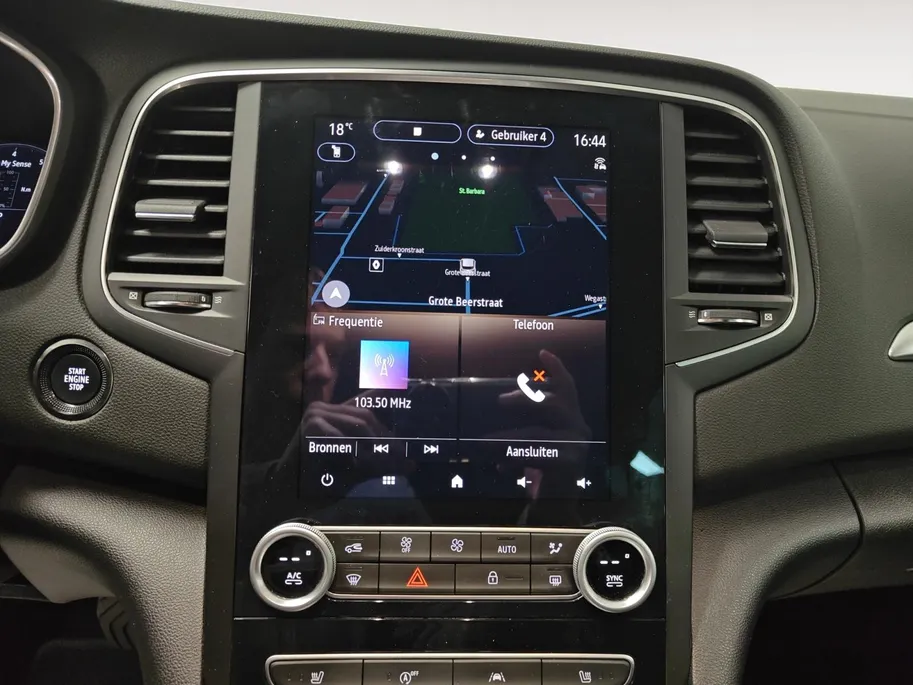 Renault Mégane Estate 1.3 TCe 140 Techno AUTOMAAT NAVI AIRCO CAMERA CRUISE CONTROLE APPLE CARPLAY ANDROID AUTO TREKHAAK (TREKGEWICHT 1750KG) ZEER MOOIE AUTO