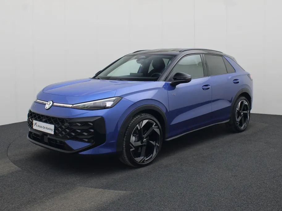 Volkswagen T-Roc 1.5eTsi/150PK R Line First Edition Black Style DSG · Navigatie · 360°Camera + Parkeersensoren · Stoel- & stuurverwarming · Garantie t/m 28-11-2027 · EXTRA INRUILKORTING