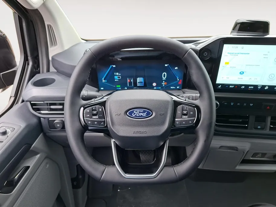 Ford E-Transit Custom 340 L2H1 Limited 71 kWh | VOORRAAD VOORDEEL! | Direct leverbaar | AGR-Stoel | Driver assistance pack ultimate | 17inch lichtmetalen velgen | Laadvloer bescherming