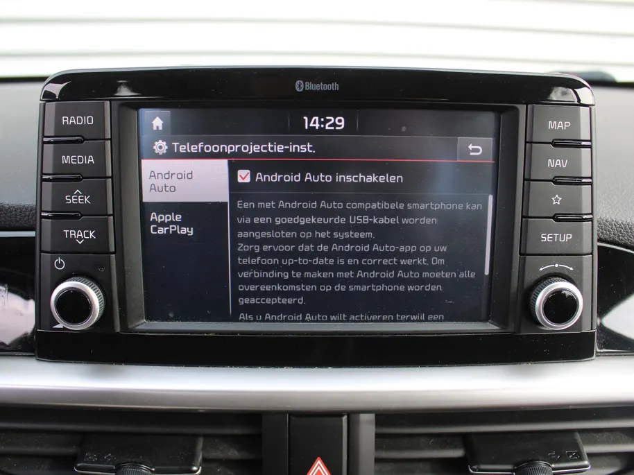 Kia Picanto 1.0 MPi DynamicLine | Camera | Airco | Apple Carplay/Android Auto | Navi | Cruise | 14' LM | Dealer onderhouden |