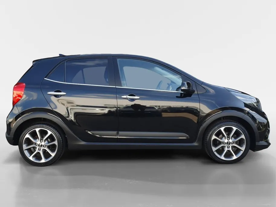 Kia Picanto 1.0T X-Line 5p | Stoel en stuurverwarming | Navigatie | Climate control | Keyless met startknop | Lederen bekleding | Apple Carplay / Android Auto |