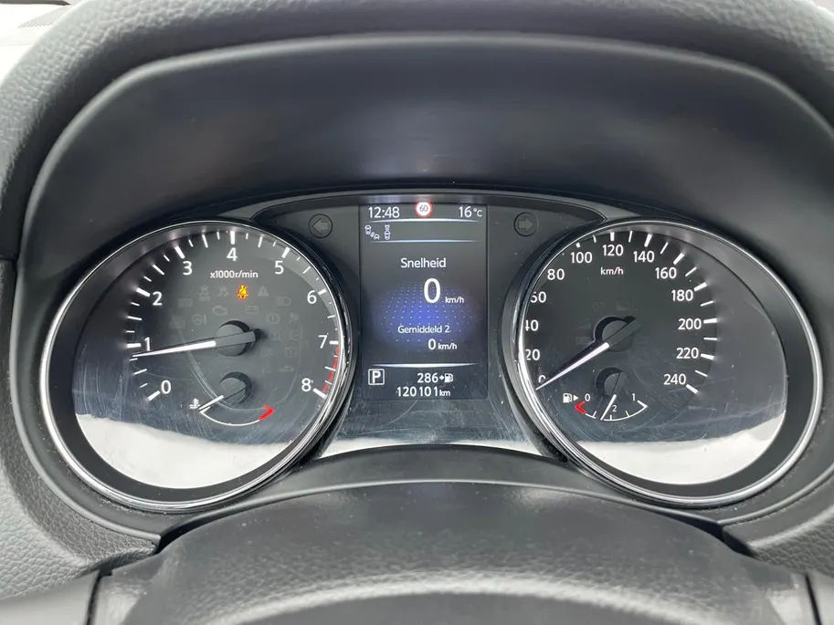 Nissan QASHQAI 1.2 Tekna *Automaat*Navi+360Camera*Climate Control*Stoelverwarming*Panoramadak*Trekhaak*LM.Velgen*Lederen bekleding*Zeer nette auto!