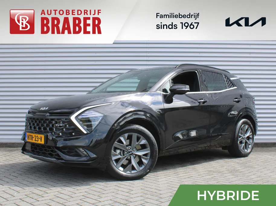 Kia Sportage 1.6 T-GDi Hybrid GT-Line | Stuur-/stoelverwarming | Elek. stoelverstelling + achterklep | Schuifdak | 18' LM | Cruise adapt. | Camera |
