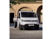 Ford Transit City 330 GB Trend L2H2 56 kWh 150 pk FWD | 12,3 scherm met apple car play & android auto | Adaptive cruise control | Parkeersensoren voor en achter | Achteruitrijcamera | Bijrijdersbank | Vanaf heden bestelbaar! - Bezichtigen vanaf Q4-2026