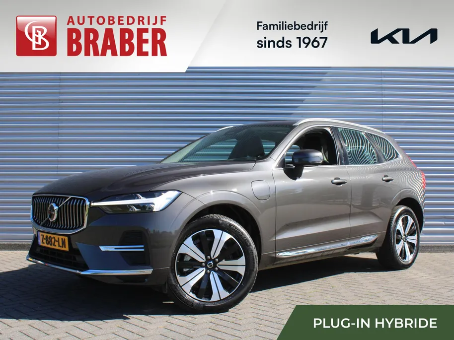 Volvo XC60 2.0 T6 Plug-in hybrid AWD Essential Edition Bright | Leer | Schuifdak | Elek. stoelverstelling | 19' LM | Dodehoek detectie | LED | Zeer nette auto |