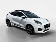Ford Puma 1.0 EcoBoost Hybrid ST-Line | Automaat | Pano dak | Winter pack | Adapt. Cruise control | BLIS | Afneembare trekhaak | Draadloos opladen mobiel | Elektr. Achterklep | Parkeersensoren voor en achter | Achteruitrijcamera | Fabrieksgarantie |