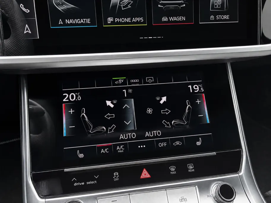 Audi A6 S edition Competition 50 TFSI e 299 PK · Assistentiepakket Tour · Glazen panorama dak · B&O Premium 3D ·