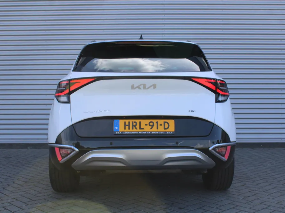 Kia Sportage 1.6 T-GDi Hybrid DynamicPlusLine | Stuur-/stoelverwarming | Elek. stoelverstelling + achterklep | Schuifdak | 18' LM | Matrix LED | Cruise adapt. | Camera |