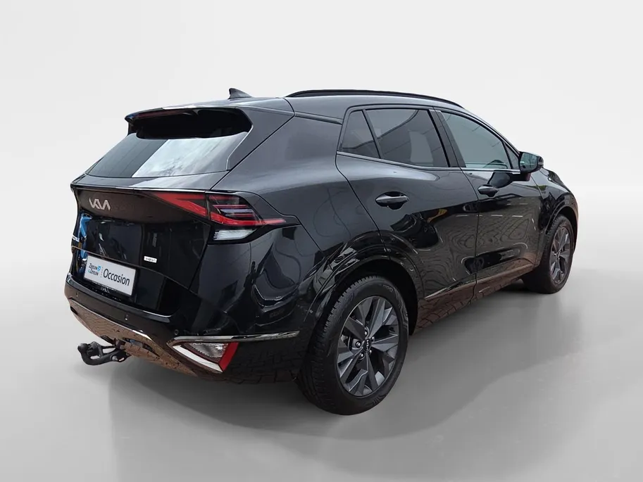 Kia Sportage 1.6 T-GDi Hybrid Dark Edition | Camera | Carplay | Cruise Control Adaptief | Stoelverwarming voor en achter | Full Option |Trekhaak| Fabrieksgarantie t/m 5-2031 |