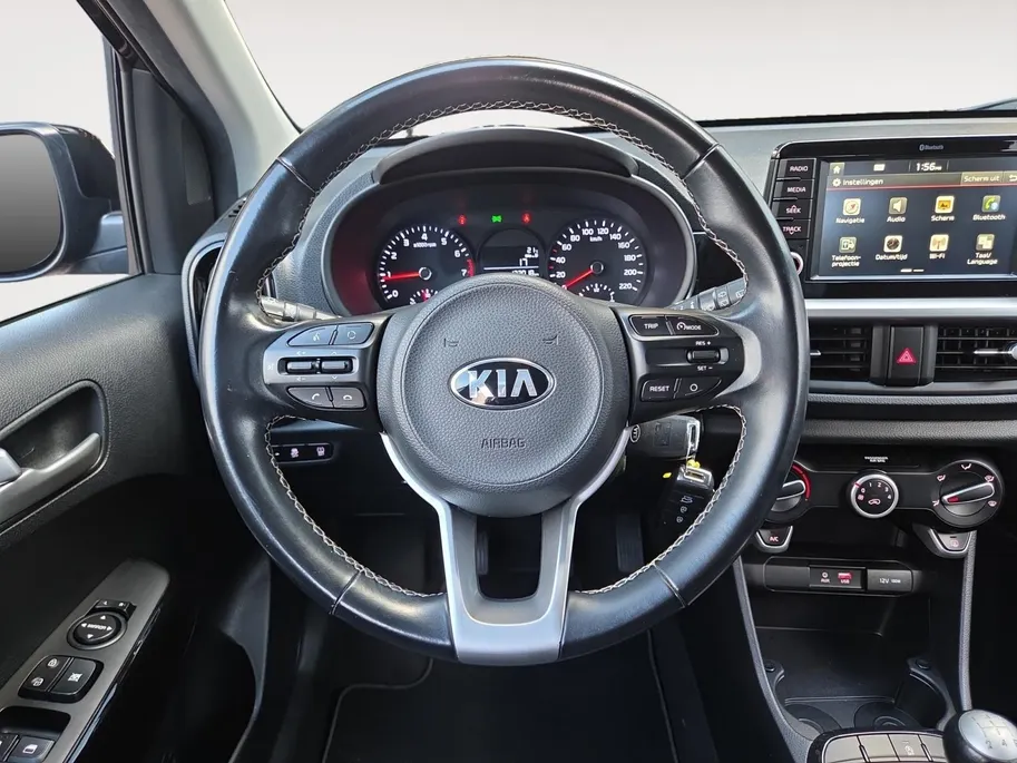 Kia Picanto 1.0 MPi DynamicLine | Camera | Cruise Control | Navigatie | Carplay | LM Velgen | 12 Maanden BOVAG Garantie |