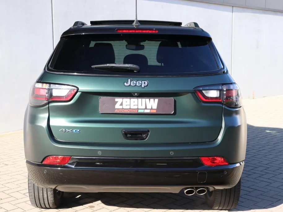 Jeep Compass 4xe 240 PK Hybrid 80th Anniversary | Schuifdak | LED | 360cam |