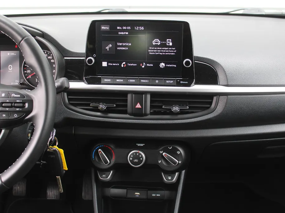 Kia Picanto 1.0 DPi DynamicLine | Camera | Apple Carplay | Android Auto | Airco | 14" LM | Cruise | Dealeronderhouden | 1e eigenaar |