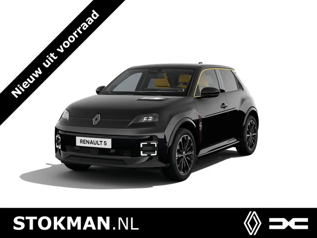 Renault 5 Iconic cinq | Achteruitrijcamera | Elektrisch verwarmbare voorstoelen | ISOFIX-bevestigingssysteem voor kinderzitjes op passagiersstoel en op de twee buitenste zitplaatsen achter