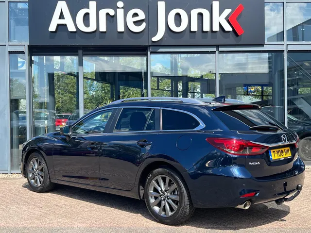 Mazda 6 Sportbreak 2.0 SkyActiv-G 165 Centre-Line AUTOMAAT | TREKHAAK | 360gr CAMERA | APPLE CARPLAY/ ANDROID AUTO | HEAD-UP DISPLAY | 1e EIG | NED. AUTO |