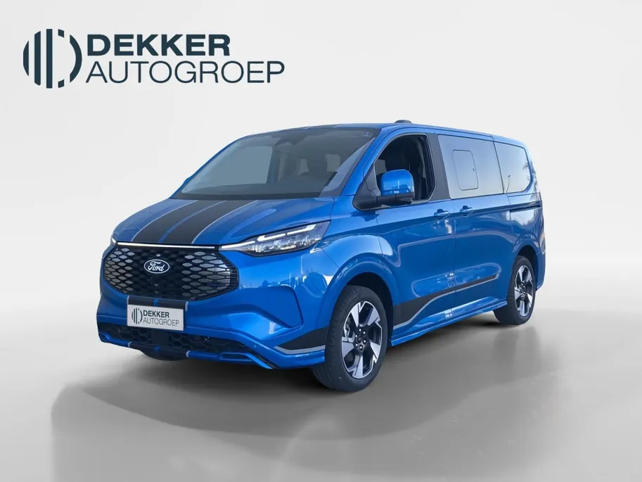 Ford Tourneo Custom E-Custom 65kW 218pk Sport 8- 340 L1H1 Sport ELEKTRISCH-Personenvervoer 8 zitplaatsen-Panoramadak-Sportuitvoering