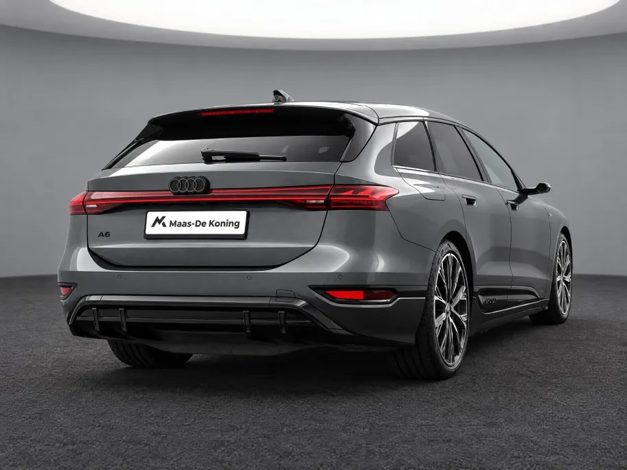 Audi A6 e-tron edition 83 kWh 286pk · 98,1% · Panoramadak · Inklap. Trekhaak · 360 Camera · Head-Up Display · Bang & Olufsen · Matrix LED · Garantie t/m 27-07-2030 of 100.000km