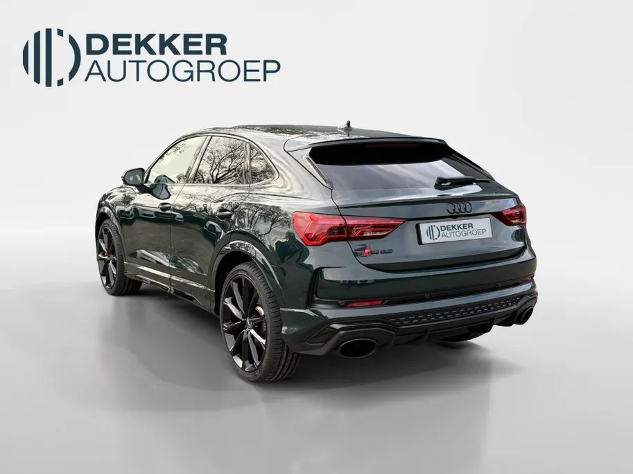Audi RSQ3 Sportback RSQ3 2.5 TFSI Quattro 400 pk Individual Green Audi Drive Select - Panoramadak - B&O Premium Audio  Elektrisch wegklapbare trekhaak