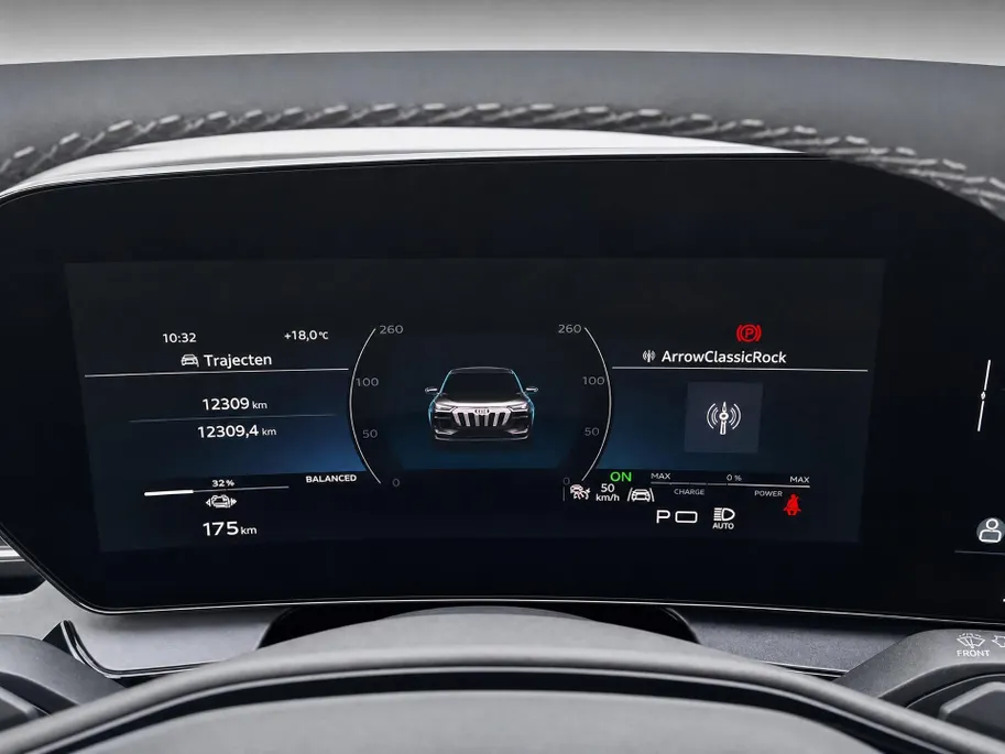 Audi Q6 e-tron Sportback S edition 306pk performance 100 kWh · Panoramadak · Luchtvering · Trekhaak · Bang & Olufsen · 360 Camera · Warmtepomp · Head-Up · Elek. Voorstoelen · 21'' Inch · 24-11-2030 of 100.000km