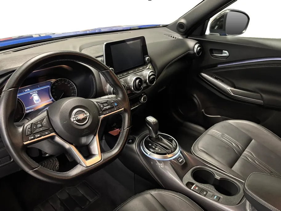 Nissan Juke Tekna 143PK AUTOMAAT | Navigatie | Apple Carplay & Android Auto | Pro Pilot (Adaptive Cruise Control) | Climate Control | Parkeersensoren rondom | Keyless entry | 19'' Lichtmetalen velgen |