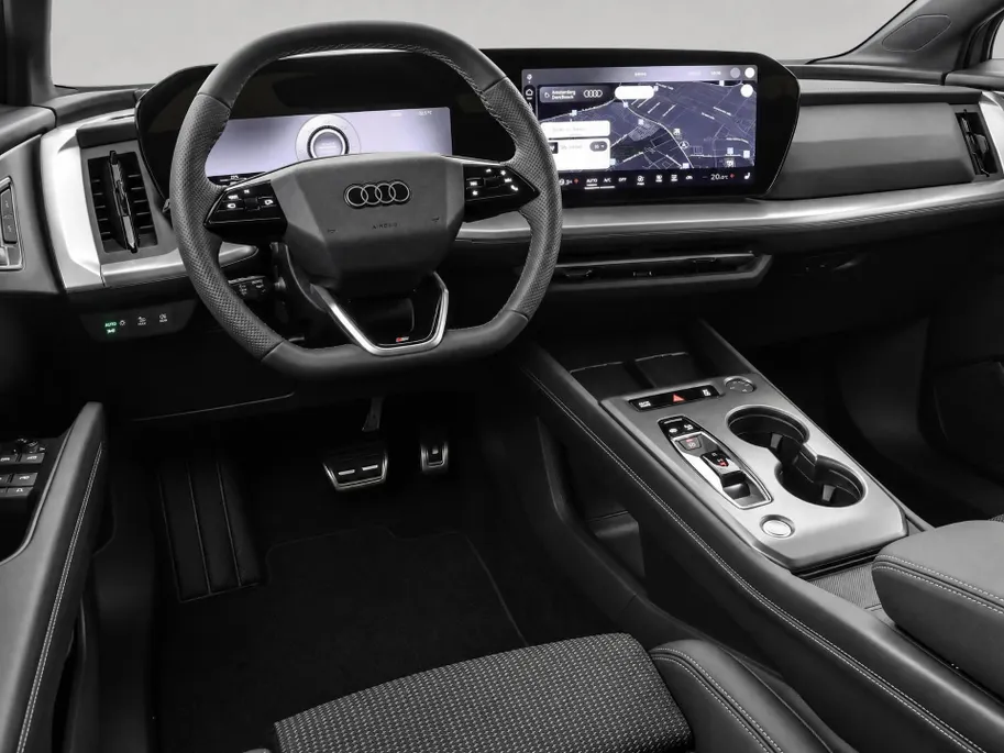 Audi Q4 Q4 S edition performance 82 kWh 286 PK · Glazen panoramdak · Trekhaak elek. wegklapbaar · Optiekpakket zwart