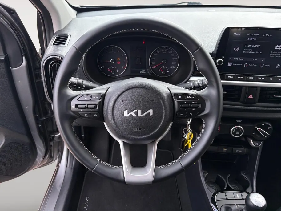 Kia Picanto 1.0 DPi DynamicLine | Apple Carplay / Android Auto | Airco | Camera Achter | Lichtsensor | Cruise Control | 14'Lichtmetalen Velgen |