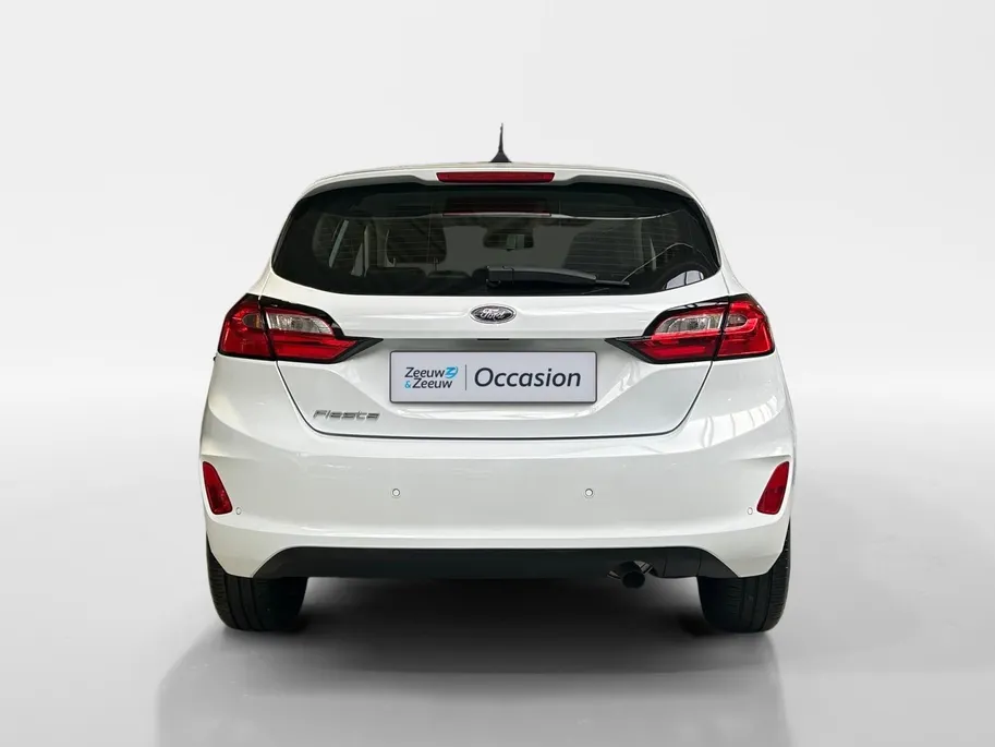 Ford Fiesta 1.0 EcoBoost Hybrid Titanium | Apple Carplay / Android Auto | Stoel + Stuurverwarming | Cruise Control | Parkeersensoren Achter | Lichtsensor | Climate Control | Verwarmbare Voorruit