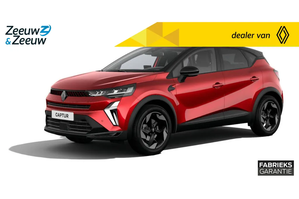 Renault Captur E-Tech full hybrid 160 techno | Nu leverbaar met €2.500,- EXTRA Zeeuw & Zeeuw korting en 5 jaar GRATIS garantie tot 160.000km! |