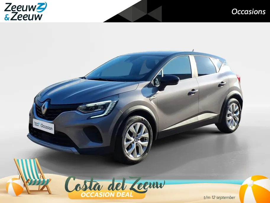 Renault Captur 1.0 TCe 100 Bi-Fuel Zen LPG |Andriod/Applecarplay | Airco | Trekhaak | 1 jaar Garantie | tanken voor € 1 per liter!