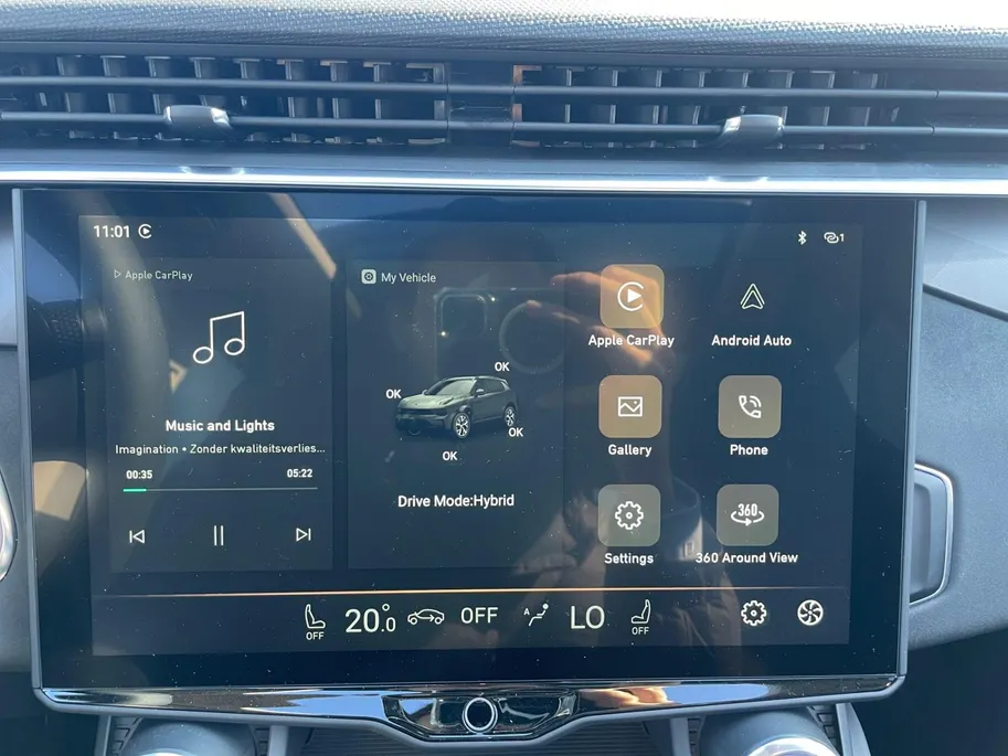 Lynk & Co 01 1.5 *Automaat*Navi+360Camera*Schuif/Kanteldak*Infinity Soundsystem*20'LM.Velgen*Stoelverwarming*Adapt. Cruise Control*VOL OPTIES! NIEUW!