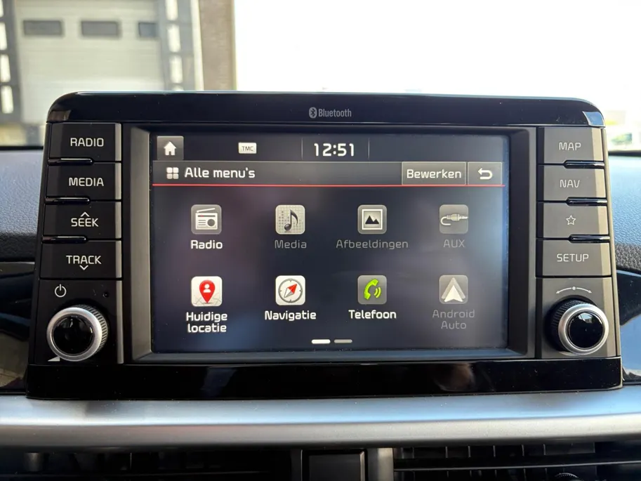 Kia Picanto 1.0 CVVT First Edition | Navigatie | Cruise control | Camera | Apple Carplay / Android Auto | Elektrische ramen voor en achter | Lichtmetalen Velgen |