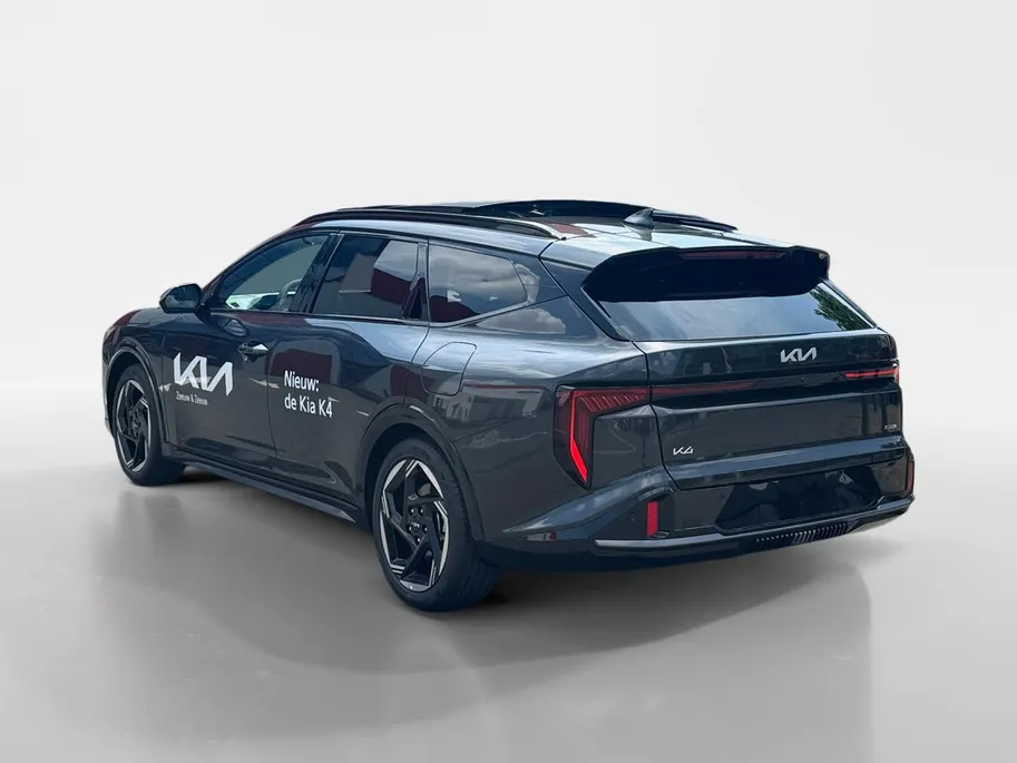 Kia K4 Sportswagon 1.0 T-GDi MHEV GT-Line Launch Edition (pano) Dodehoekassistentie | Kruisend verkeersassistentie achter | Uitstapwaarschuwing | Stoel + stuurwielverwarming