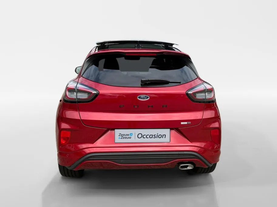 Ford Puma 1.0 EcoBoost Hybrid ST-Line X First Edition | Dealer onderhouden | Panorama dak | Adapt. Cruise control | BLIS | B&O | Elektr. achterklep | Draadloos opladen mobiel | 19' lichtmetalen velgen | Bovag garantie |