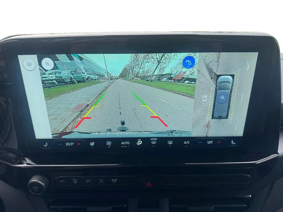 Ford Tourneo Custom 340 2.5 PHEV L2H1 Titanium X 8 persoons | TE BESTELLEN AUTO | Elektr. bedienbare AGR Stoelen met lederen bekleding | B&O Audio | Navigatie | Panoramadak | Trekhaak | Achterklep