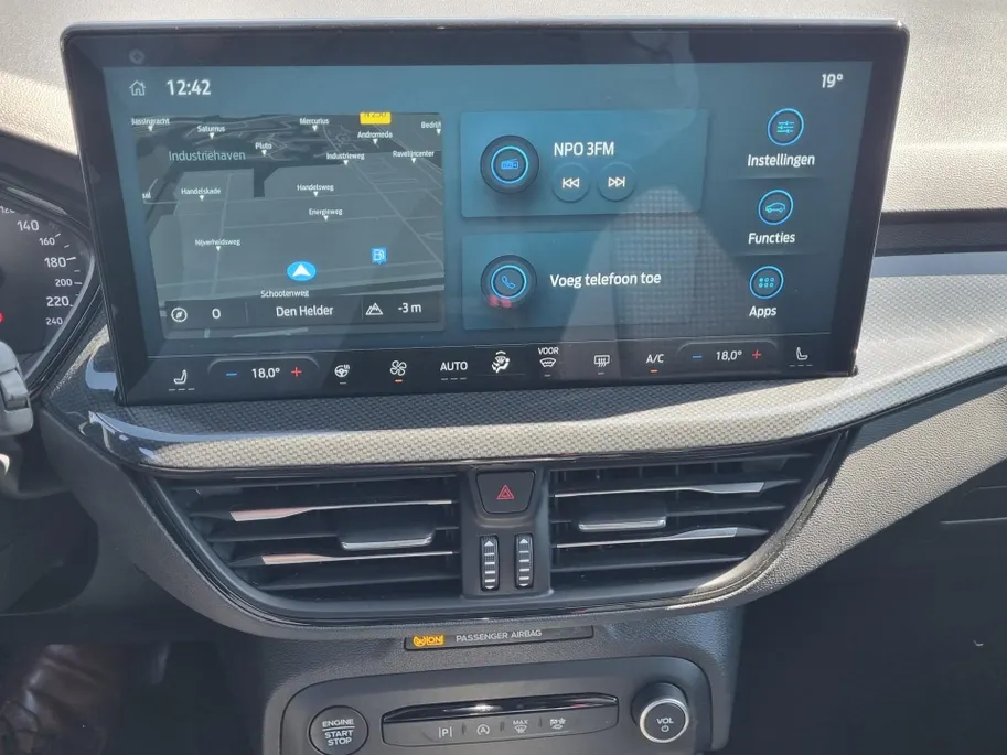 Ford Focus Wagon 1.0 EcoBoost Hybrid ST Line `NAVIGATIE GROOTSCHERM.