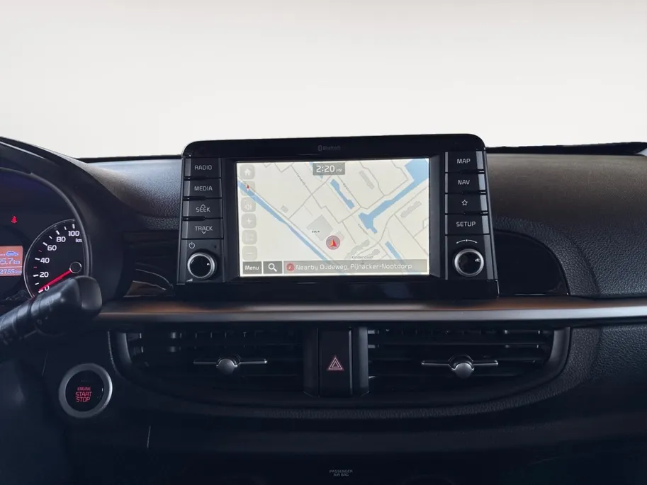 Kia Picanto 1.0 T-GDI X-Line 100PK Turbo | Navi | Clima | Camera | Stoel-/Stuurverwarming | Leder | LM Velgen | Parkeersensoren | Apple Carplay & Android Auto