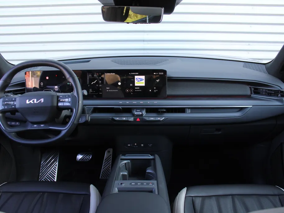 Kia EV9 GT-Line AWD 99.8 kWh | 7-zits | Stuur-/stoelverwarming + ventilatie v+a | 360 Camera | Schuifdak | Elek. stoelverstelling +  achterklep | HUD | Leer | 21" LM |
