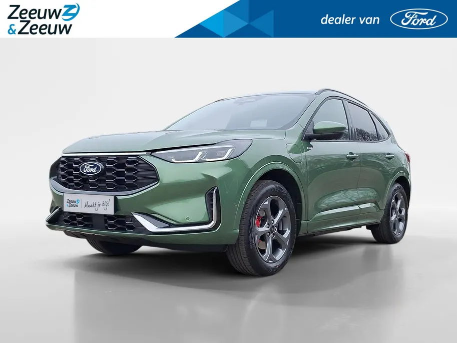 Ford Kuga 2.5 PHEV ST-Line X Nieuw te bestellen | Winterpack | El. Trekhaak | 18' Lichtmetaal | 360Camera | Adaptive Cruisecontrol | El. Achterklep | El. bestuurdersstoel + geheugen | Matrix Ledkoplampen | Halfleer bekeleed | B&O Audio |
