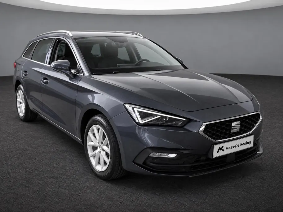 SEAT Leon Sportstourer Style Business Intense 1.5 eTSI 85 kW / 115 PK DSG | LED MATRIX | 3500,- EURO HERWAARDERING!!