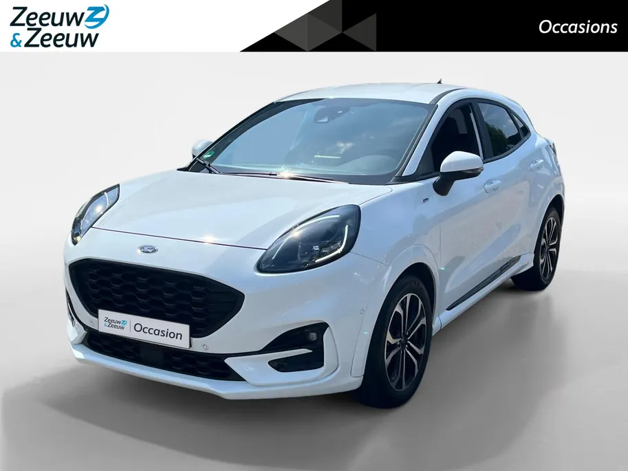 Ford Puma 1.0 EcoBoost Hybrid ST-Line | Dealer onderhouden  | NL auto | Winter pack | Cruise control | Parkeersensoren voor en achter | Achteruitrijcamera | Navigatie | Apple carplay & Android auto | 17' lichtmetalen velgen | Draadloos opladen mobiel | Bovag garant