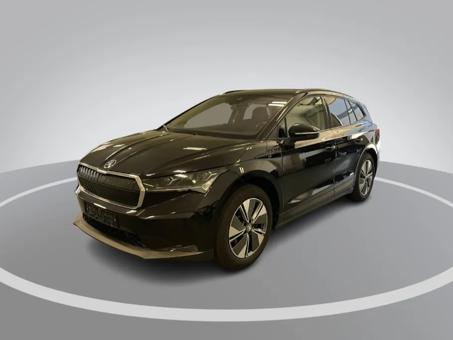 Škoda Enyaq iV 60 180pk · SOH 96,1% · 360 Camera · Inklap. Trekhaak · Matrix LED · Stuur- & Stoelverwarming · Elek. Bestuurdersstoel · Keyless ·